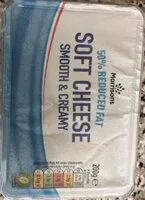 Soft cheese smooth and creamy 50% reduced fat (Morrisons)