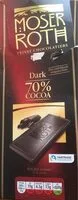70% Dark Chocolate (Moser Roth)
