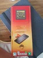 Orange & Almond Dark Chocolate (Moser Roth)