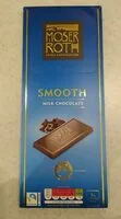 Smooth milk chocolate (Moser Roth)