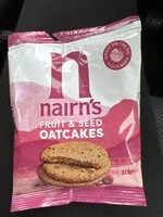 Fruit & Seed Oatcakes on the go (Nairn's)