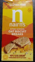 Stem Ginger Oat Biscuit Breaks (Nairn's)