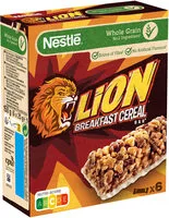 NESTLE LION Barres de Céréales 6x25g
