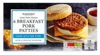 BREAKFAST PORK PATTIES (OAKHURST)