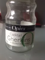 Cocktail Gherkins in distilled malt vinegar (Opies)