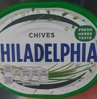Medium fat soft cheese with chives (Philadelphia)