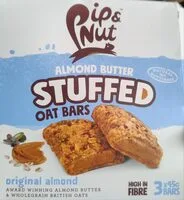 Almond Butter Stuffed Oat Bars (Pip & Nut)