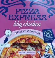 bbq chicken pizza (PIZZA EXPRESS)