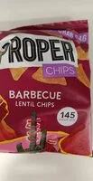 Barbecue Lentil Chips (Proper Chips)
