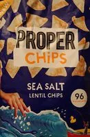 Sea Salt Lentil Chips (Proper Chips)