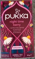 Organic Night Time Berry Herbal Tea (Pukka)