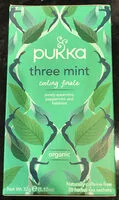 Pukka three mint tea (Pukka)