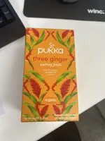 Three ginger organic tea (Pukka)