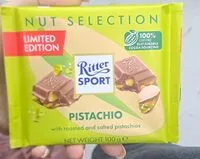 PISTACCHIO con pistacchi tostati e salati (Ritter Sport)