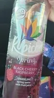 Black Cherry Raspberry Sparkling Spring Water (Rubicon)