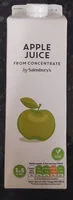 Apple Juice from Concentrate (Sainsbury's)
