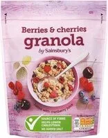 Berries & Cherries Granola (Sainsbury's)