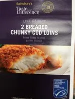 Breaded chunky cod loins (Sainsbury's)