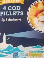 Breaded Cod Fillets by Sainsbury's (Sainsbury's)