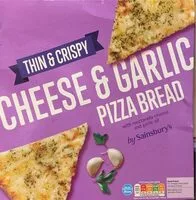 Cheese and garlic pizza bread (Sainsbury's)