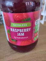 Confiture de framboises (Seedless raspberry jam) (Sainsbury's)
