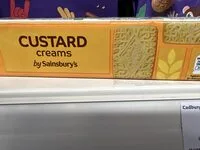 Custard Creams (Sainsbury's)