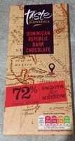 Dominican dark chocolate (Sainsbury's)
