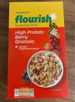Flourish high protein berry granola (Sainsbury's)