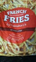 frozen oven chip (Sainsbury's)