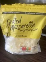 Grated mozzarella (Sainsbury's)