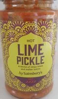 Hot lime pickle (Sainsbury's)
