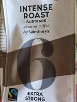 Intense Roast Fair trade Ground Coffee (Sainsbury's)