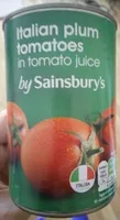 Italian plum tomatoes (Sainsbury's)
