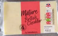Mature British Cheddar (Sainsbury's)