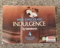 Milk chocolate Indulgence (Sainsbury's)