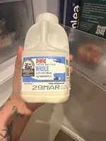 Milk full fat (Sainsbury's)