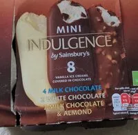 Mini Indulgence ice creams by sainsburys (Sainsbury's)