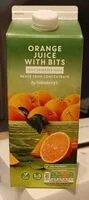 Orange Juice with bits (Sainsbury's)