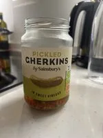 Pickled gherkins (Sainsbury's)