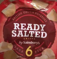 Ready Salted Crisps (Sainsbury's)