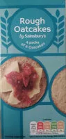 Rough oatcakes (Sainsbury's)