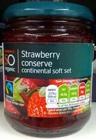 Strawberry Conserve continental soft set (Sainsbury's, Sainsbury's SO organic)
