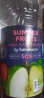 Sainsbury's summer fruit squash