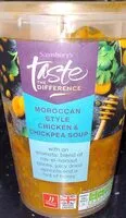 Moroccan Style Chicken & Chickpea Soup (Sainsbury's, Sainsbury's Taste The Difference)
