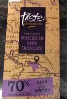 Single Estate Venezuelan Dark clChocolate (Sainsbury's, Sainsbury's taste the difference)