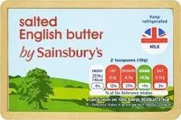 Salted English Butter (Sainsbury's)