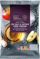 Sea Salt & Suffolk Cider Vinegar (Sainsbury's)