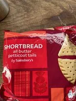 Shortbread all butter petticoat tails (Sainsbury's)