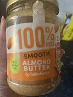 Smooth Almond Butter (Sainsbury's)