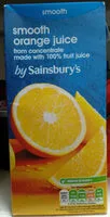Smooth Orange Juice (Sainsbury's)